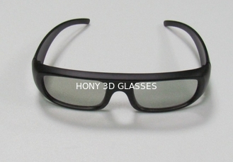 Faça a logotipo feito sob encomenda circular passiva plástica vidros reais polarizados de D 3D para cinemas
