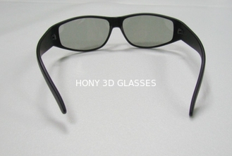 A circular passiva polarizou os vidros 3D para cinemas de 3D TVs&amp;RealD 3D