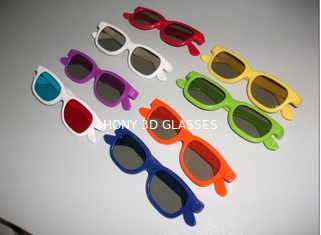 Vidros das crianças 3D com a lente polarizada linear, a segurança e o confortável para vestir